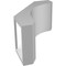 Ekena Millwork 6-in. W x 10-in. D x 14-in. H Legacy Architectural Grade PVC Knee Brace BRCP06X10X14LEC - alternate 5